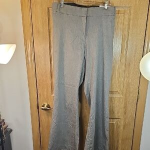 Lane Bryant Gray Flare Pants